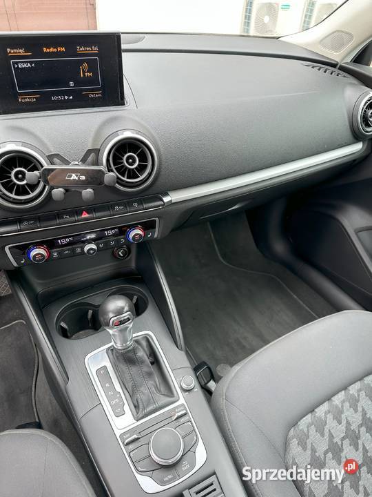 AUDI A3 8V SEDAN Czarny Salon Polska diesel A3 Lublin sprzedam