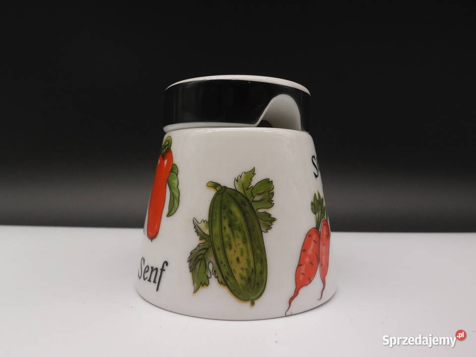 Pojemnik na musztardę Gerold Porzellan Bavaria wielkopolskie Raszków sprzedam