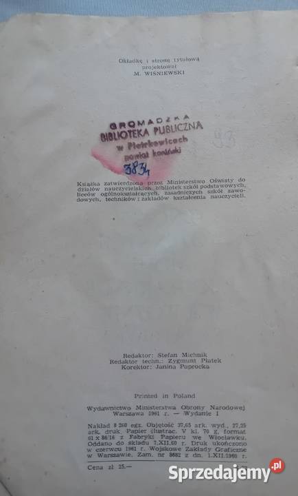 Szymon Datner Zbrodnie Wehrmachtu na jeńcach Antykwariat Koźminek