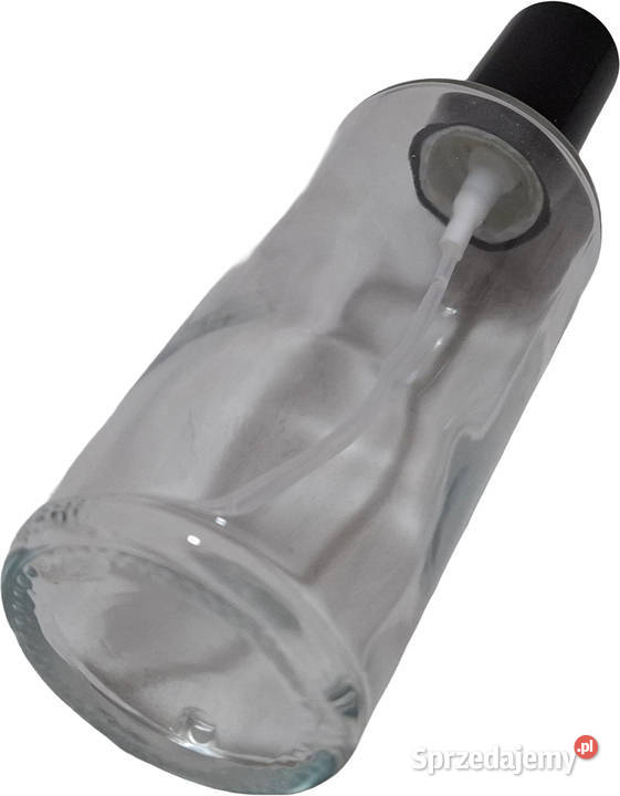 Buteleczka z atomizerem perfumach czarna 100ml