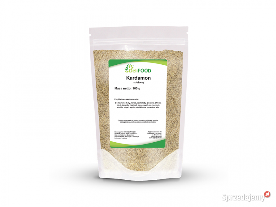 Kardamon mielony 100g sprzedam