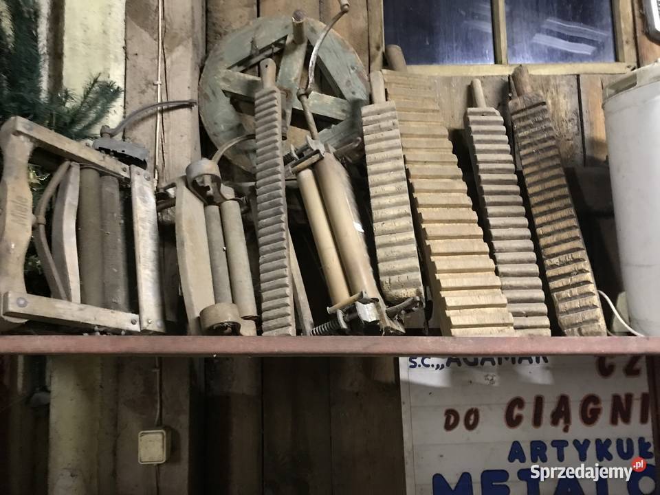 magiel maglownica deska karbowana do prania