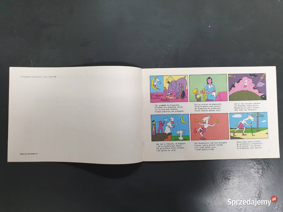 2ga Księga Przygód Koziołka Matołka stan idealny dla dzieci Komiksy Gdynia sprzedam