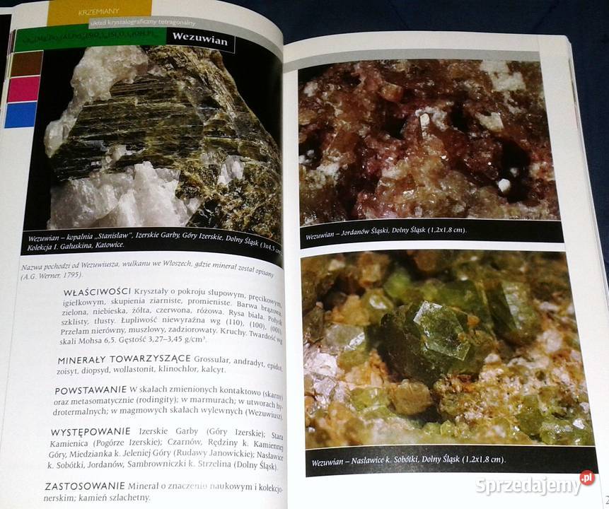 Atlas minerałów i skał Cz 2 Eligiusz Szełęg lubelskie Chełm