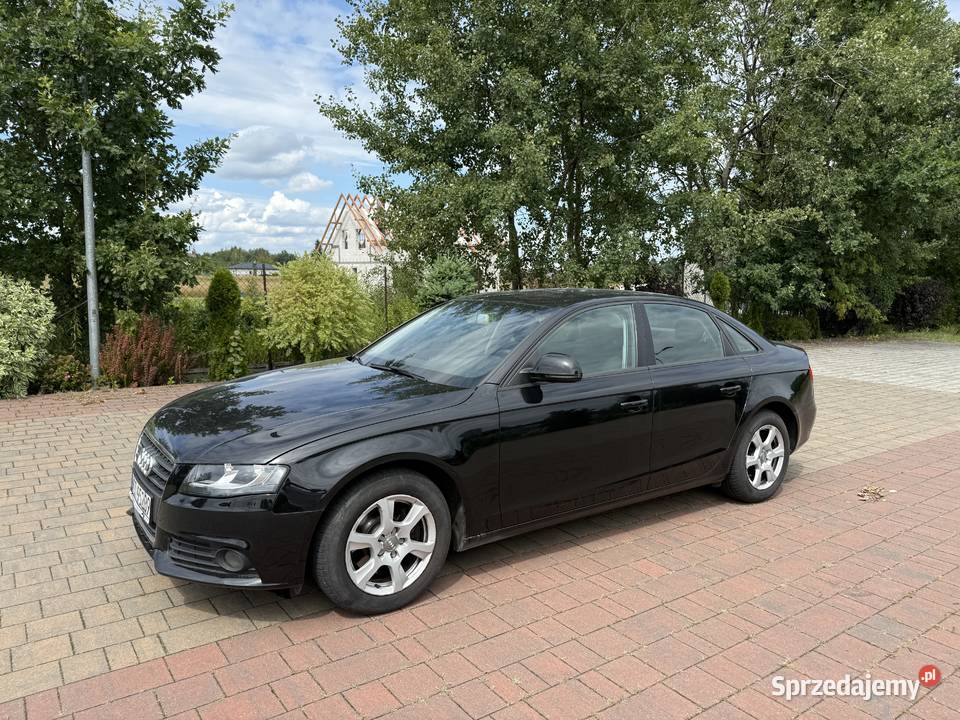 Audi A4 18 turbo sedan czarny Mińsk Mazowiecki
