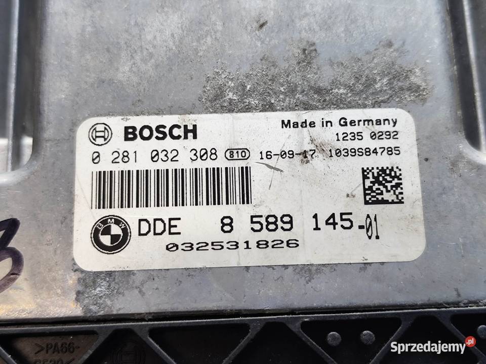 Sterownik Komputer Silnika Bmw F20 F30 20 Diesel