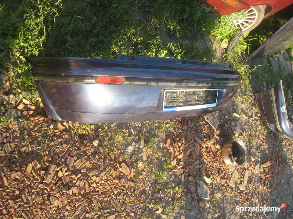 Zderzak tylny tył Fiat Brava 9501 granatowy Blue osobowe
