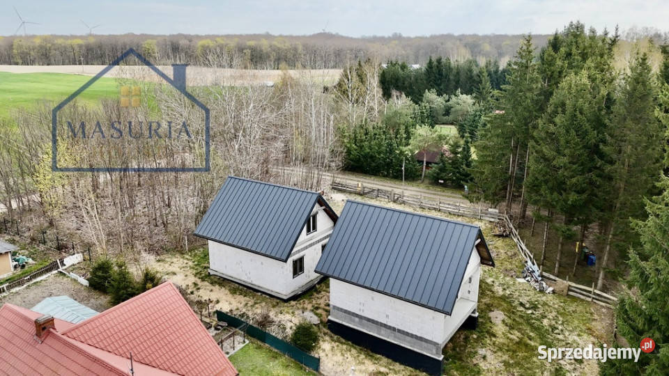 Dwa domy jeziorem Liczba pokoi 6 Nieruchomości warmińsko-mazurskie Trupel