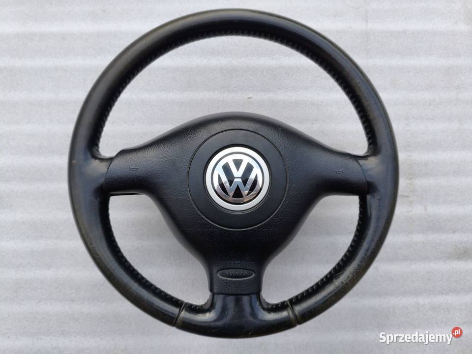 Skórzana Kierownica VW Bora Golf IV Passat B5