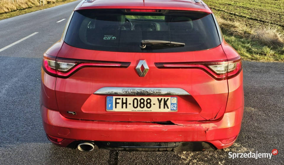 Renault Megane 15 dci 80 IV 2016 światła do jazdy dziennej Pleszew