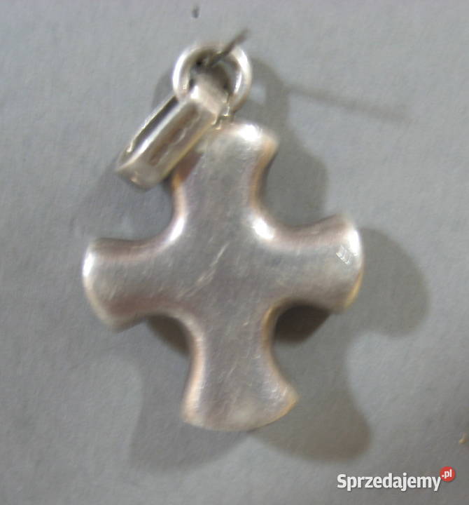 Krzyz Srebrny Zawieszka Warszawa