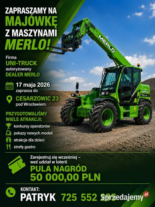 Ładowarka teleskopowa Merlo TF 357140 Nysa