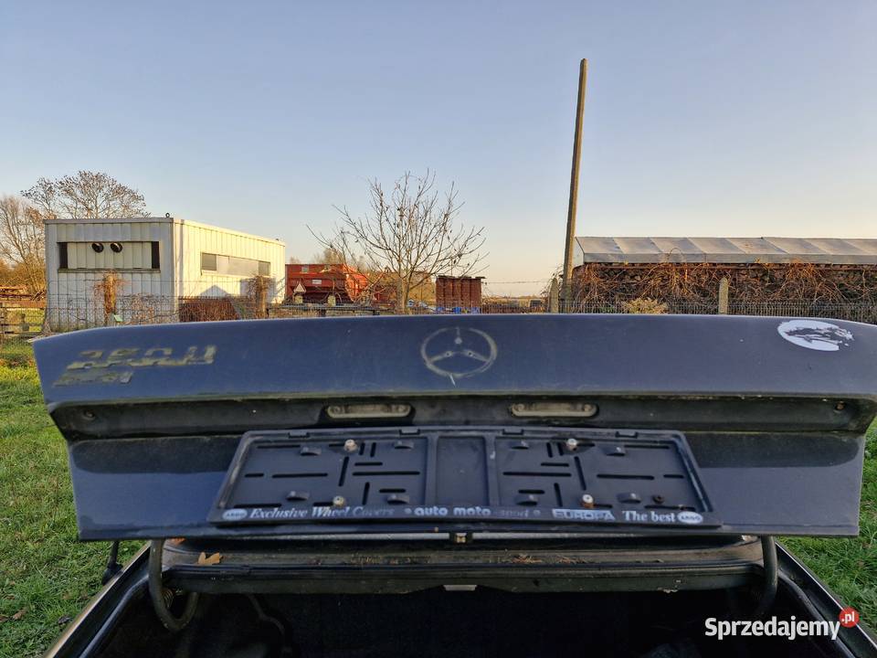 mercedes 124 klapa bagażnika lubuskie Gorzów Wielkopolski