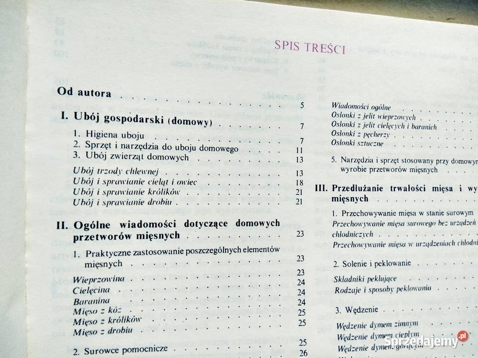 Domowe przetwory z mięsa książki używane mazowieckie Warszawa