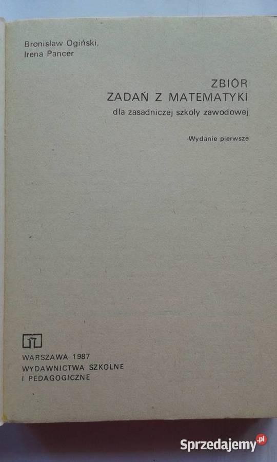 Matematyka Zadania maturalne i egzaminacyjne Gdynia