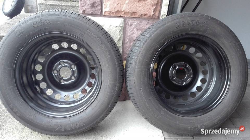 Felgi stalowe 65J 16 5x110 ET37 2 bez opon Stahlmann Rader Samochodowe Mokrzyska