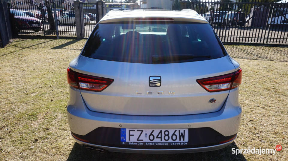 Seat Leon automat Gwarancja III 2012 czujnik parkowania Zielona Góra