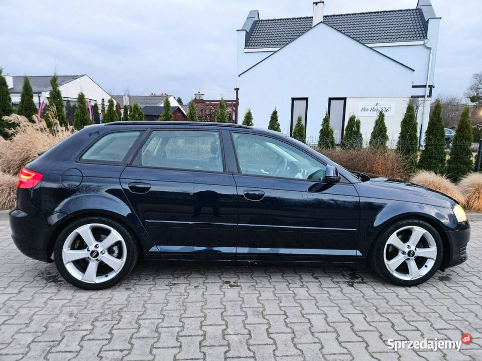 Audi A3 Sportback Rata 450 Zadbany SPORT Serwis nieuszkodzony Śrem sprzedam