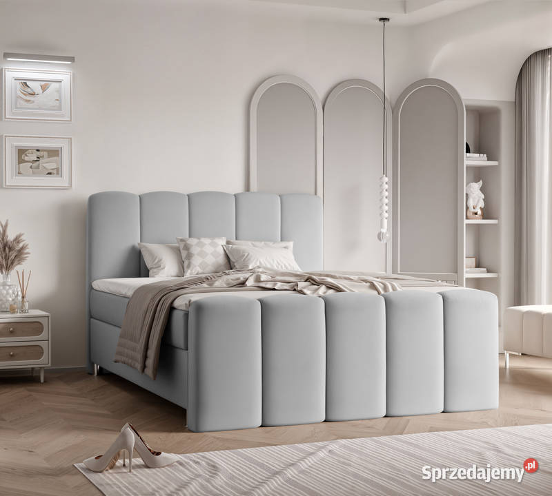 Łóżko kontynentalne VICTORIA 160 X 200 PRODUCENT Olszak