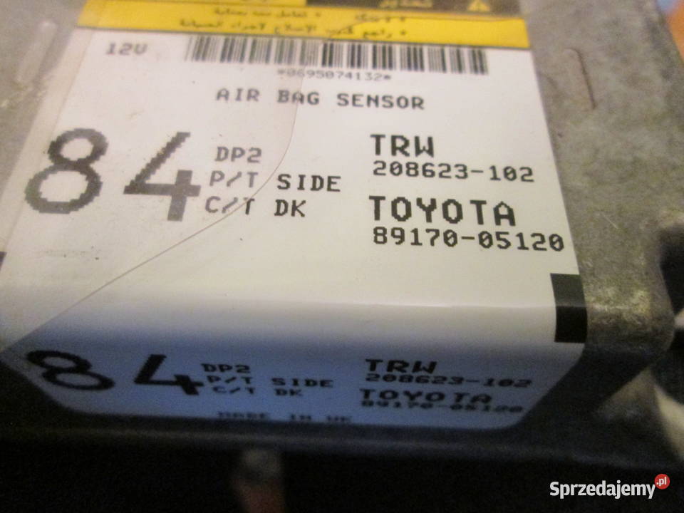 Sensor AIR BAG TOYOTA Avensis T25 Wołomin sprzedam