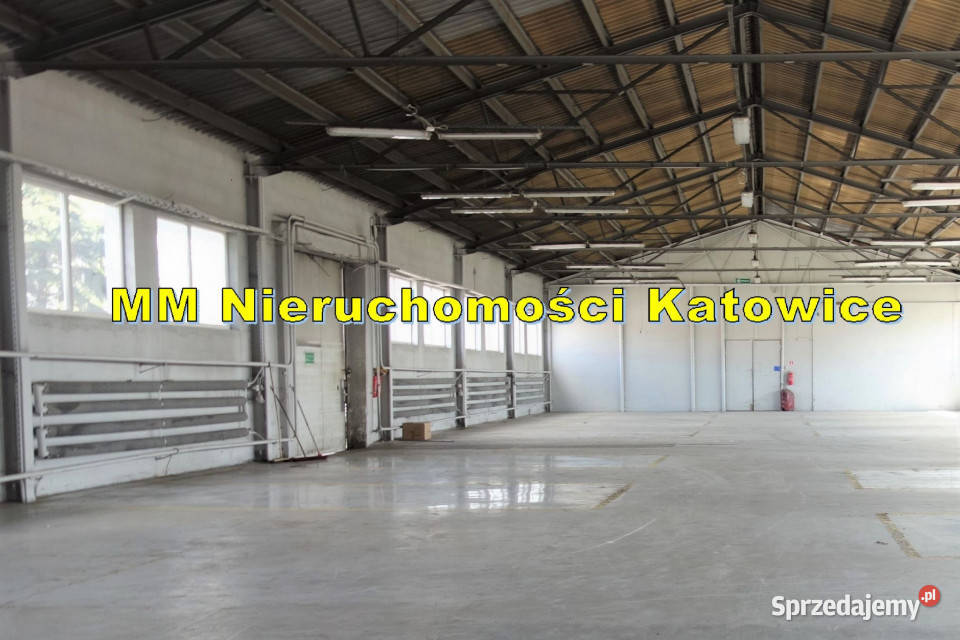 Hala ogrzewana z biurami i częścią socjalną Katowice