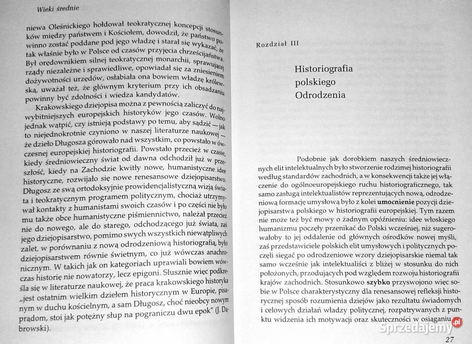 Zarys historii historiografii polskiej Andrzej Chełm