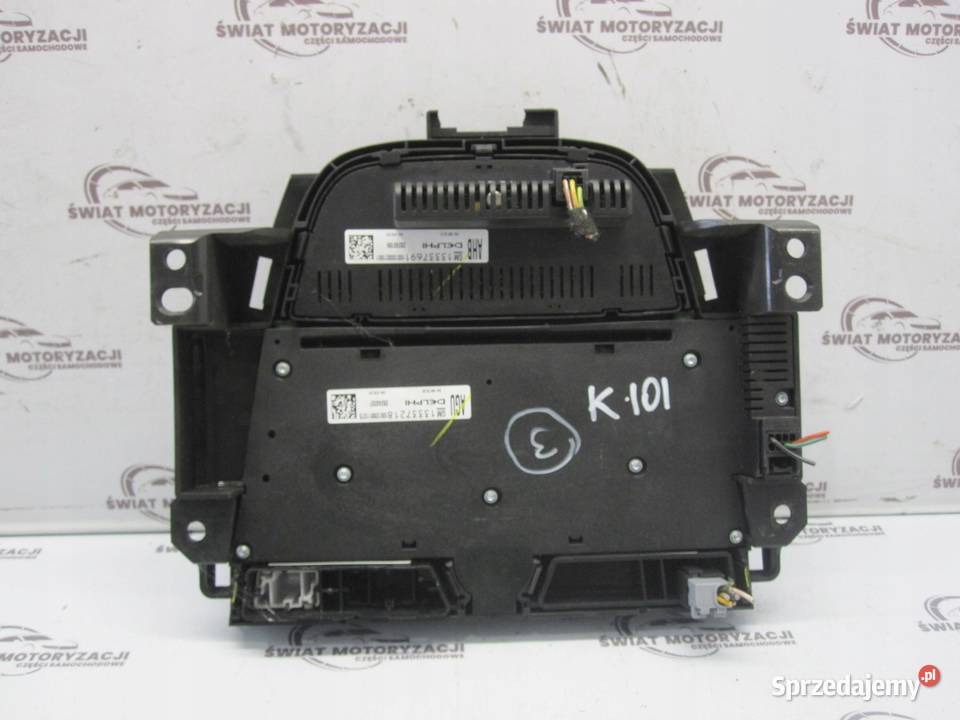 OPEL ASTRA J 10r panel nawiewu radia 13337218 świętokrzyskie