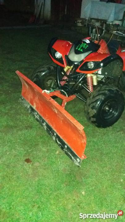 Sprzedam Quad 125 z pługiem łancuchami Kingway Brzesko