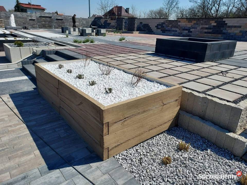Skrzynie betonowe do uprawy warzyw zielnik Rzeszów