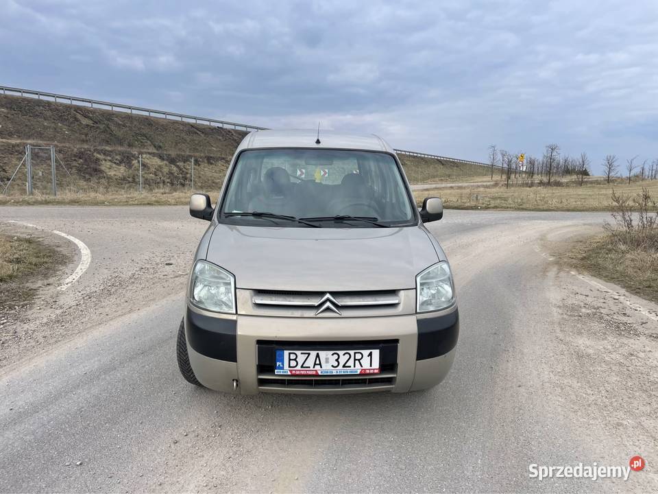 Citroen berlingo 16hdi 5os 2007r Klima Hak podlaskie Rutki-Kossaki