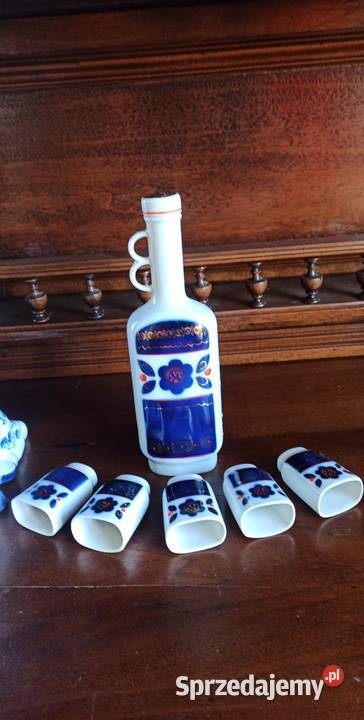 Karafka z kieliszkami Gubernia Wołyńska Gdańsk sprzedam