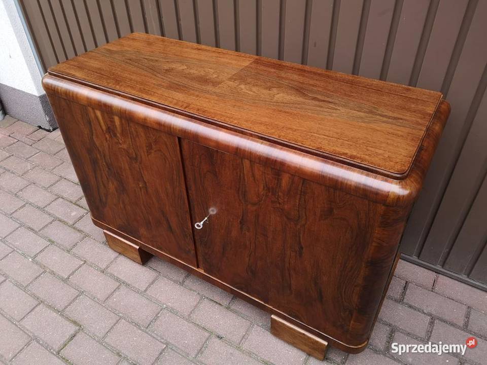 Komoda ARTDECO Orzech Zgrabna Stara Antyk Swarzędz