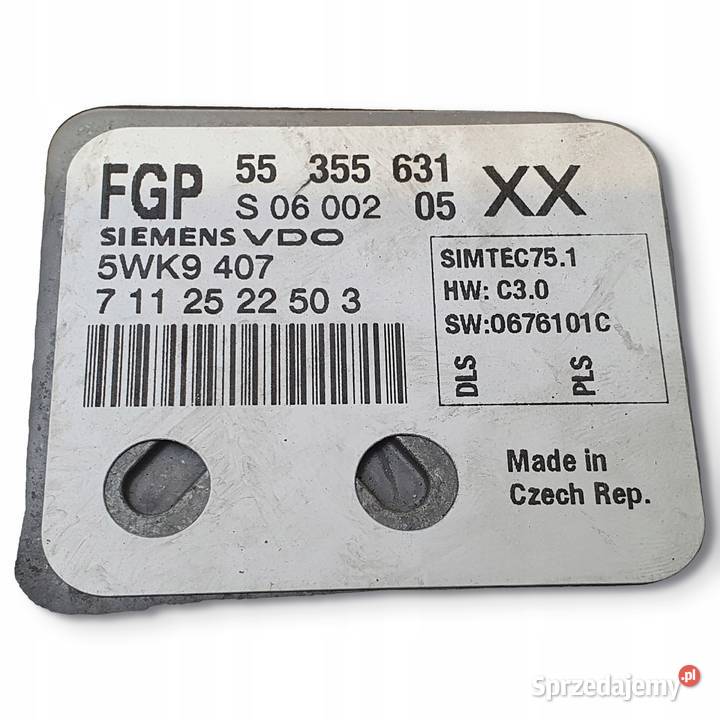 STEROWNIK SILNIKA Opel Vectra C 18 16V komputer osobowe