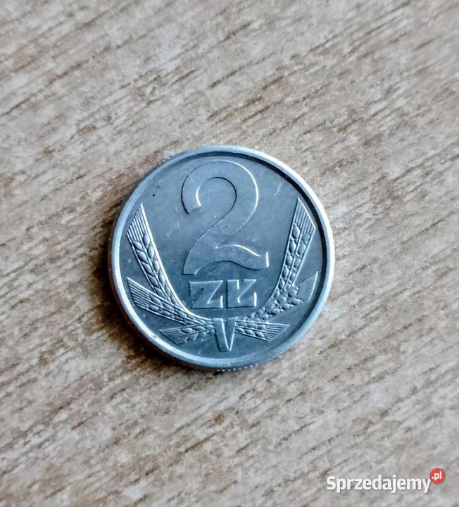 MONETA 2 z PRL 1989 kolekcjonerska numizmatyka
