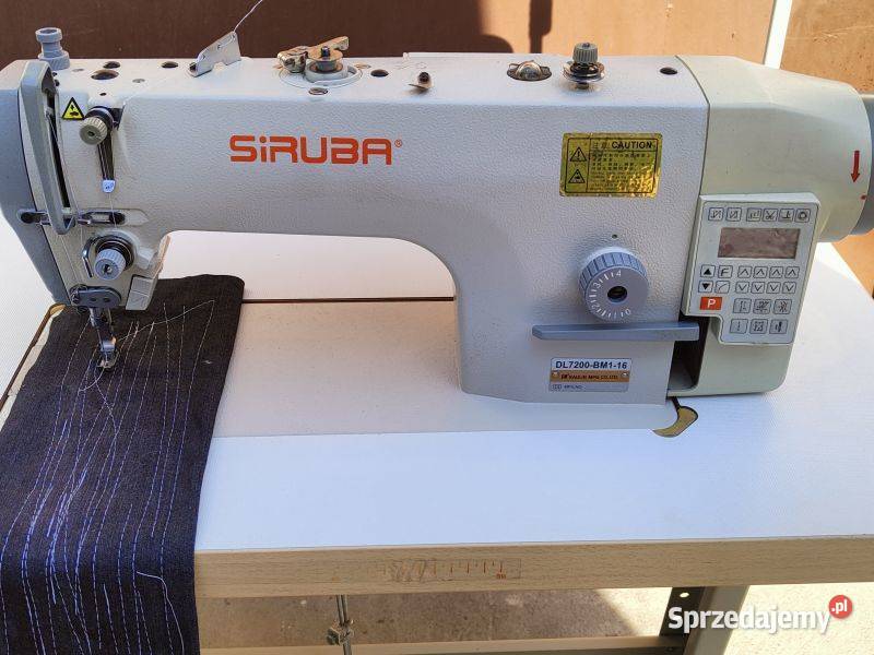 Stębnówka Siruba DL7200BM116 Automat Prąd 230V sprzedam