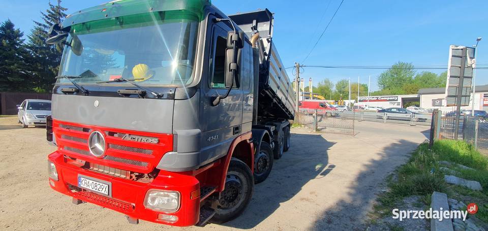 Mercedes Benz Actros 4141 MEILLER KIPPER S2 małopolskie