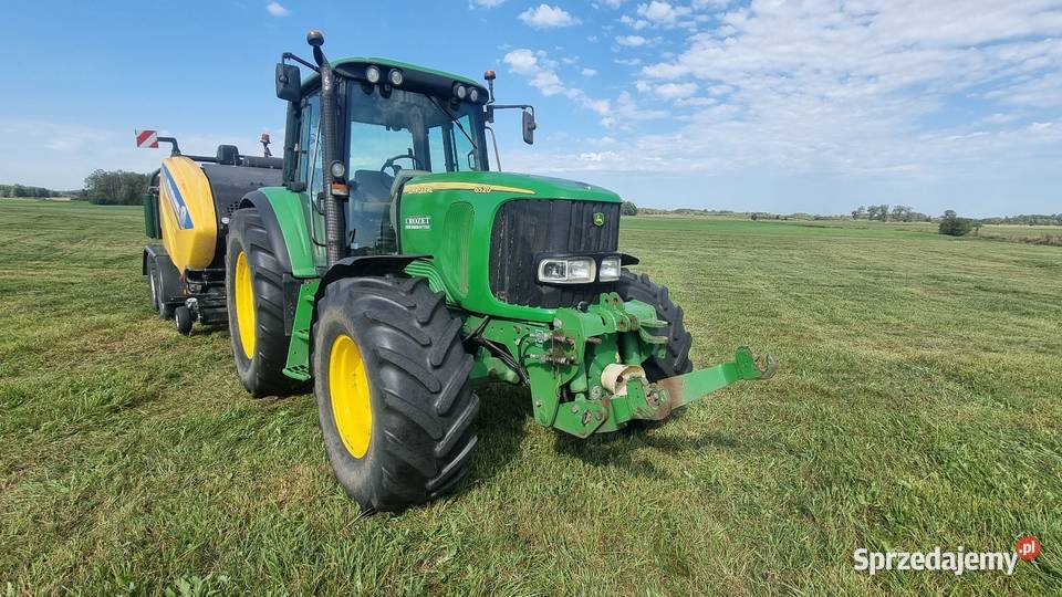 Ciągnik John Deere 6520 zwykła pompa TUZ i WOM Kolnica sprzedam
