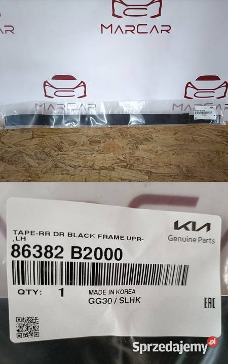 KIA SOUL 14 TAŚMA FOLIA OKLEINA SŁUPKA DRZWI wielkopolskie Pleszew