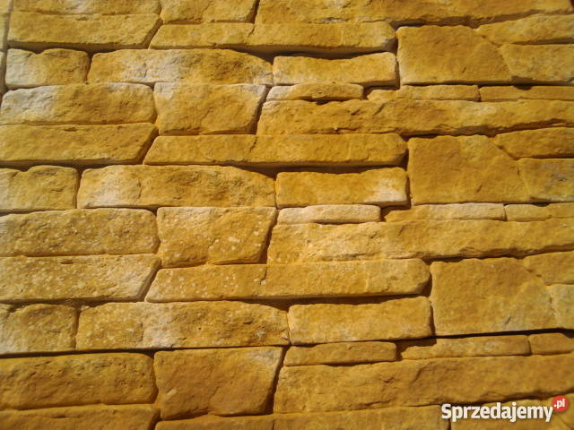 Kamień dekoracyjny Płytki gipsowe Biały kolor dolnośląskie Góra