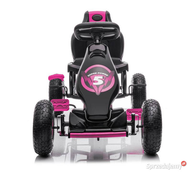 pojazd GOKART NA PEDAŁY pompowane koła auto śląskie Myszków sprzedam