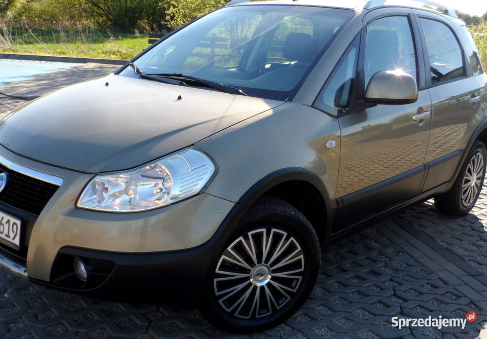 FIAT Sedici 16 4x4 Klima Piekny Zdrowy Spód Sx4 elektryczne szyby małopolskie Bochnia