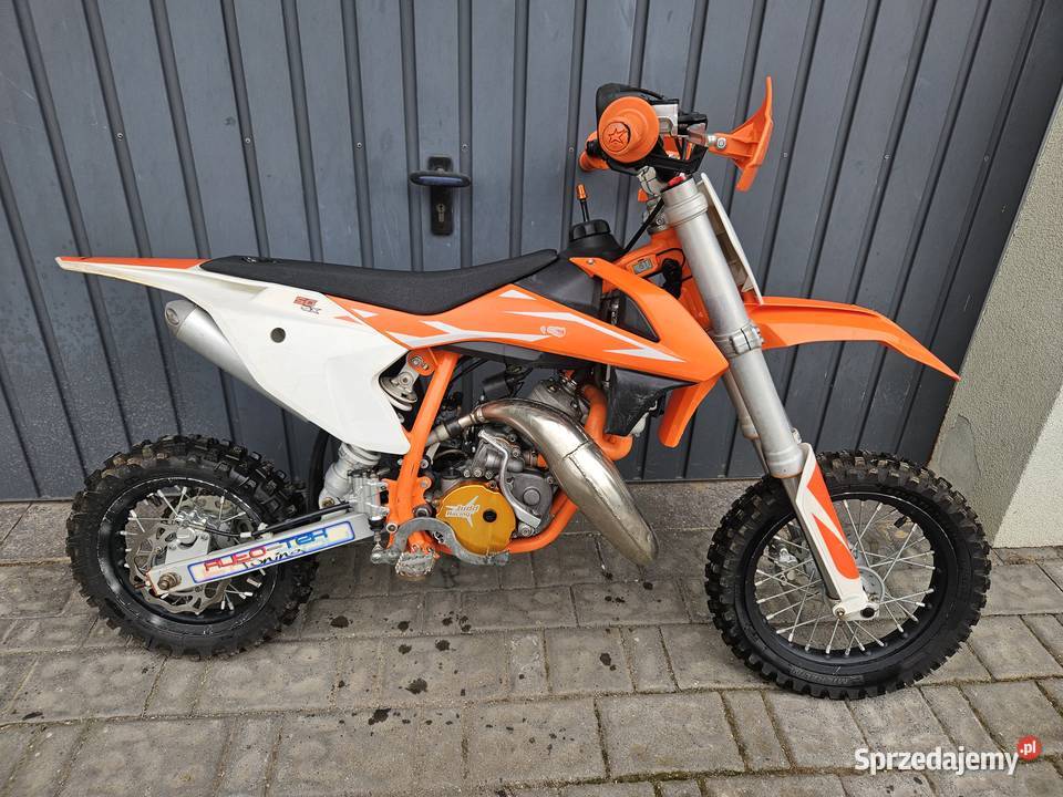 KTM 50SX dodatki duże koła 50cm3 KTM małopolskie Pobiednik Wielki
