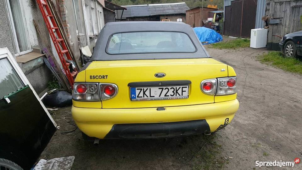 Ford Escort 14 Cabrio 1996r pomorskie Słupsk
