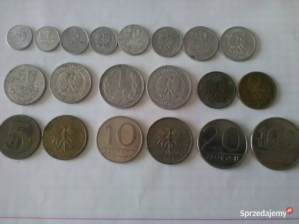 Stare monety kolekcjonerskie z czasów PRL