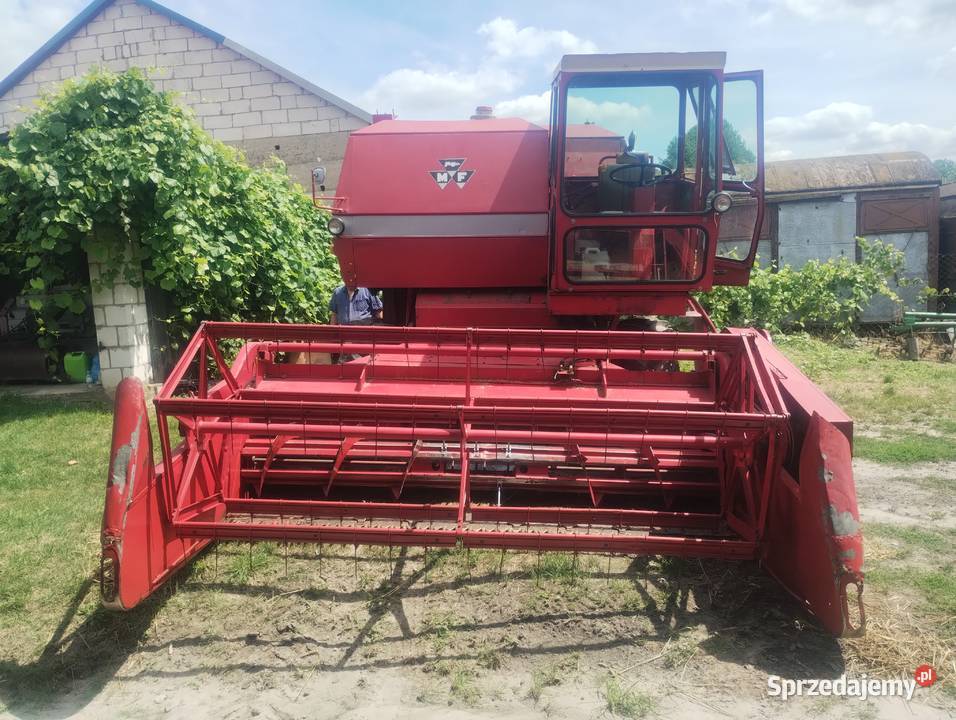 Kombajn zbożowy Massey Ferguson 487 Zbożowe lubelskie Białowola sprzedam