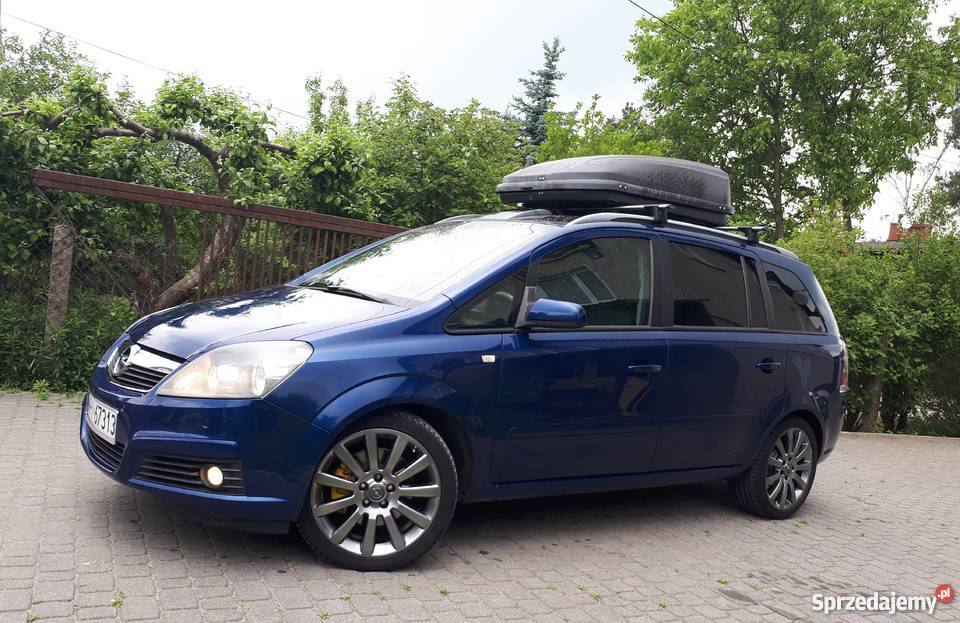 Piękny Opel Zafira 19 Cdti Sport Szklany dach 4/5 mazowieckie Góra Kalwaria