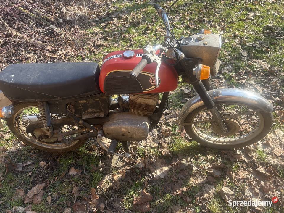 CZ 125 z 1975 roku Dzikowiec