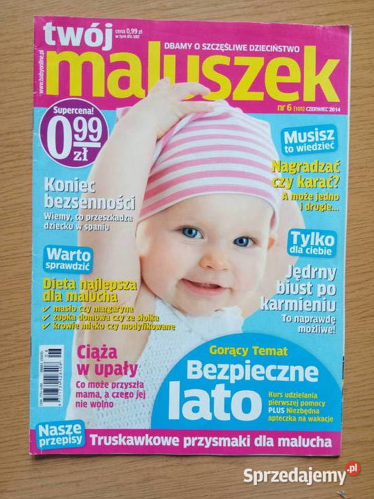 Miesięcznik Twój maluszek czerwiec 2014r miękka Dąbrowa Górnicza