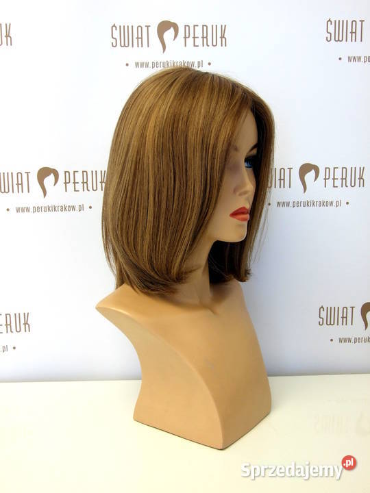 Peruka półdługa z włosów naturalnych Starachowice sprzedam