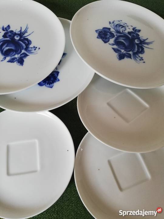 Porcelana Melitka wzór kwiatowy cobalt Antyki, Sztuka, Kolekcje Gorlice
